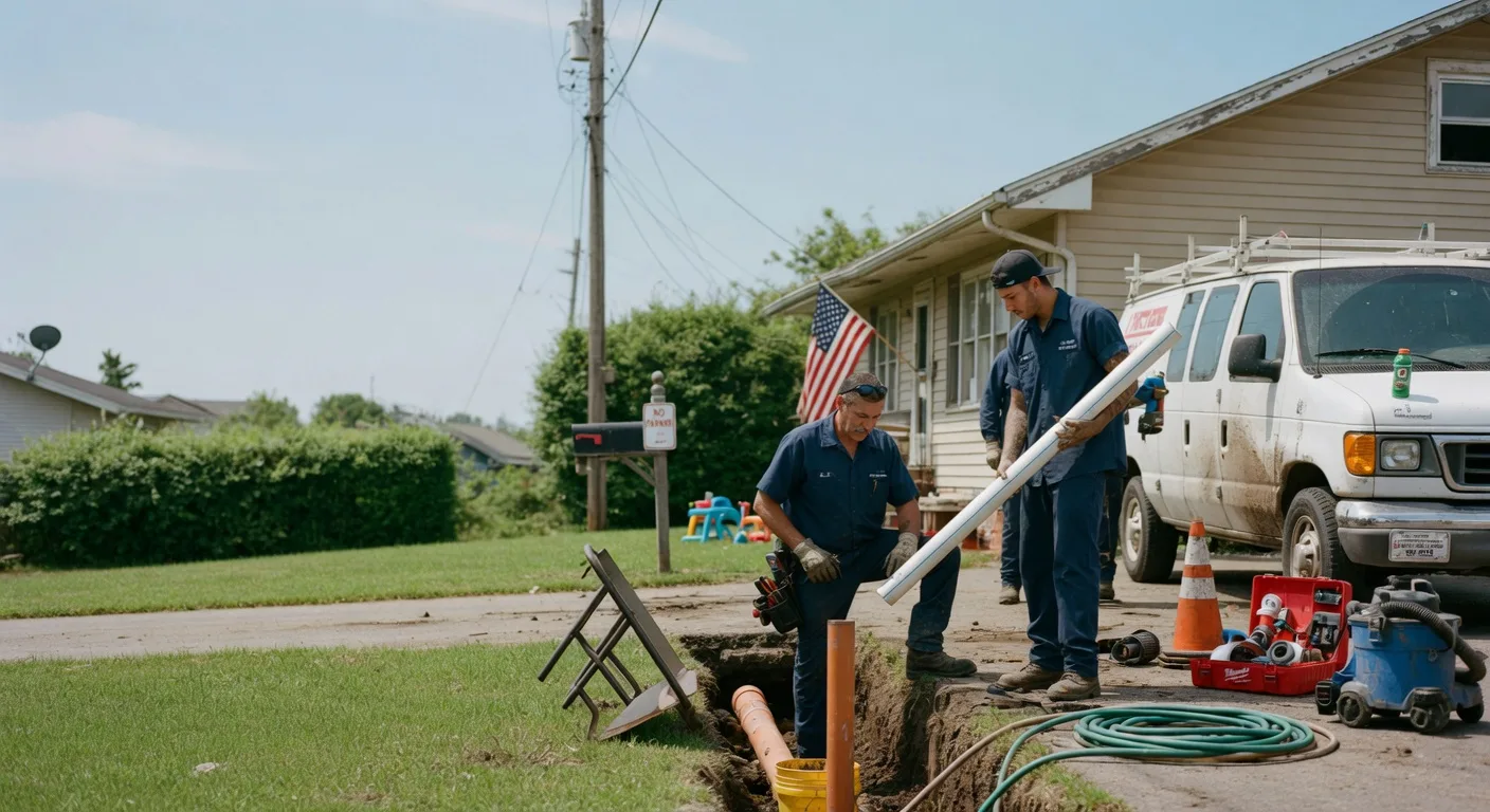 Sewer Line Inspection in Somerdale, OH
